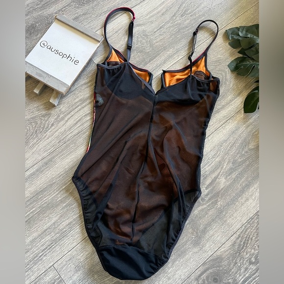 Vintage Victorias Secret 80s/90s Gold Label Teddy Sheer Velvet Bodysuit Size 34 - Picture 7 of 12